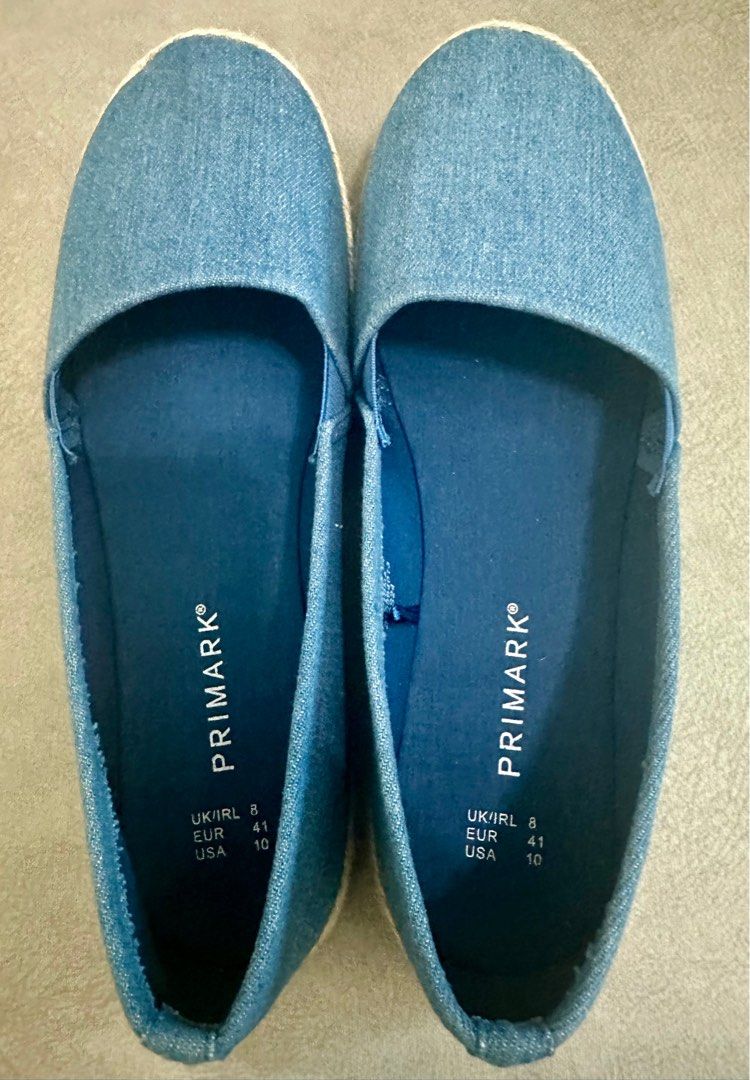 Primark Espadrilles Flat Shoes Women s Fashion Footwear Flats on Carousell