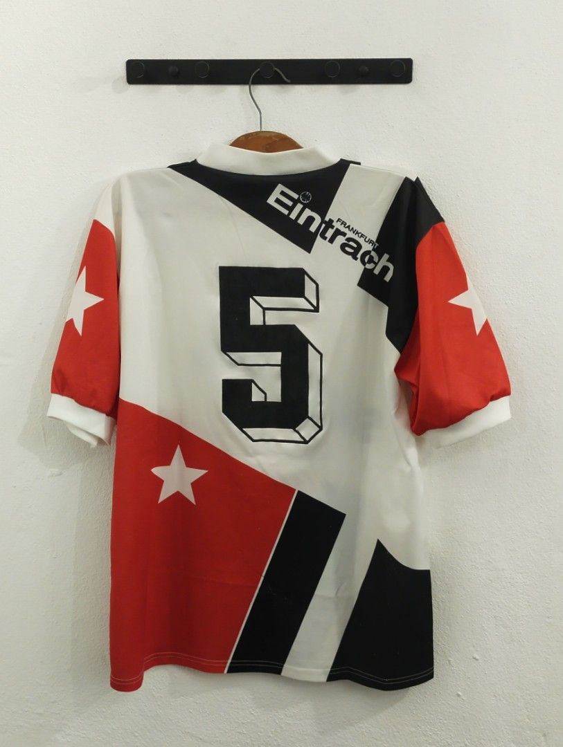 Vintage Puma Eintracht Frankfurt football shirt 1992-93 Match Worn