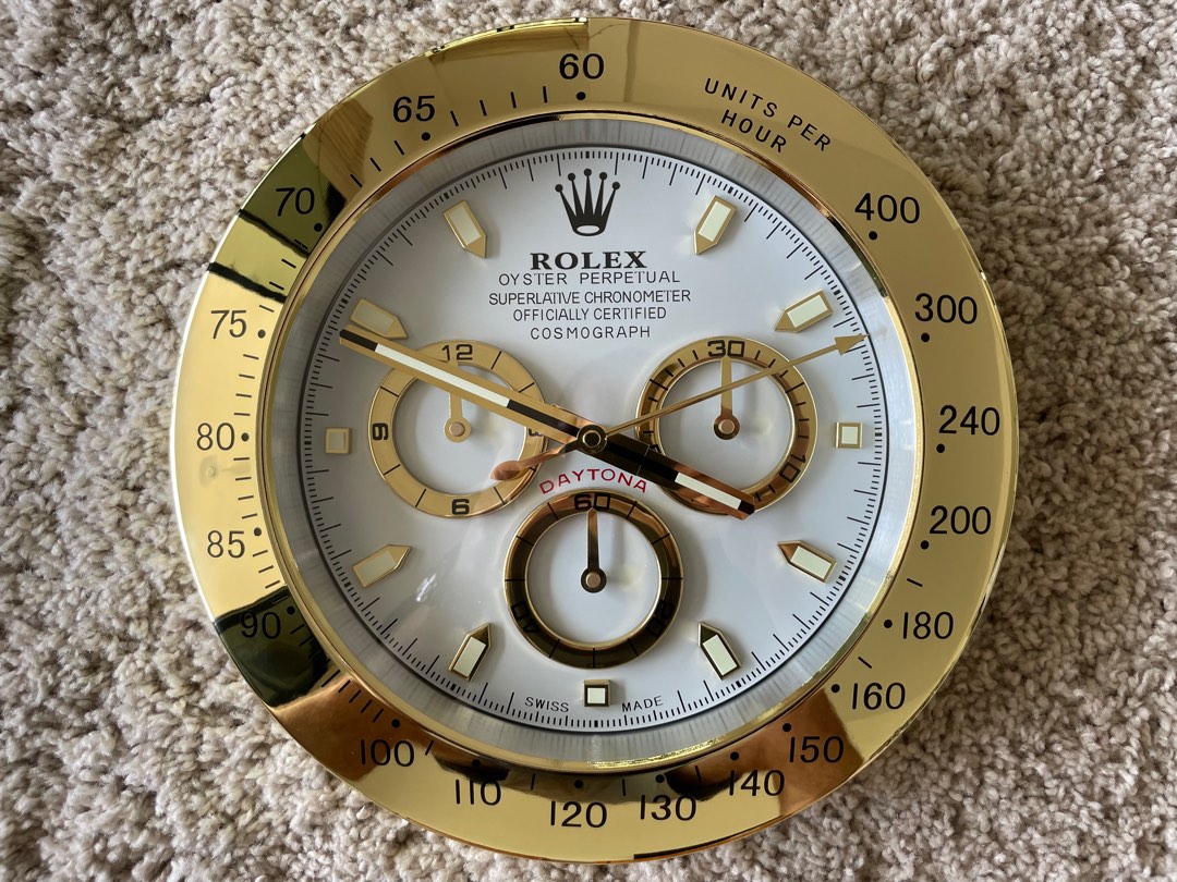 Rolex daytona wall clock shop