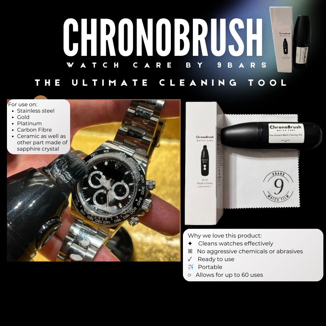 Rolex watch cleaning kit by CHRONOBRUSH Luxury Watches on Carousell