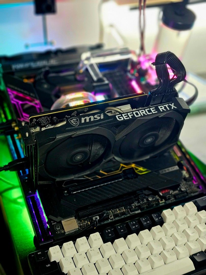 マイニングリグ RTX3090×1 3080×1 3070×4 よろし 