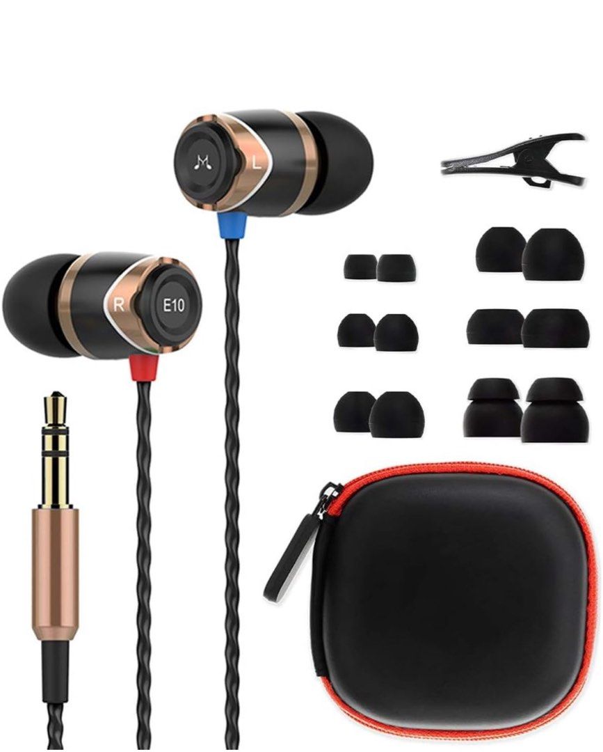 SoundMAGIC E10 Noise Isolating In Ear Earphones Gold