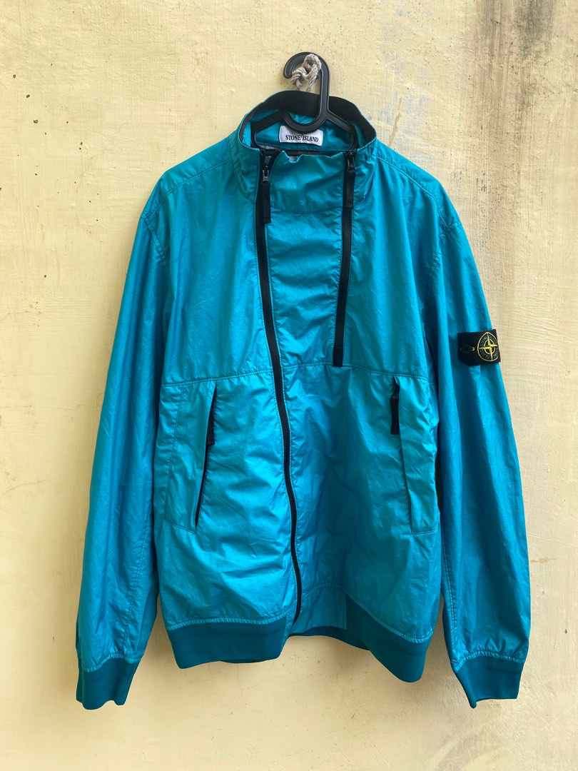 Stone  / 黒 / MEMBRANA 3L TC MA-1 Stone Island - Membrana 3L TC Hooded Jacket | HBX