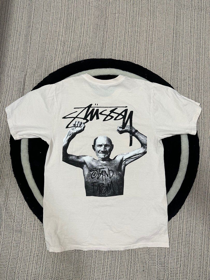 トップス STUSSY MARTINE ROSE STAND FIRM DYED TEE org.jpg