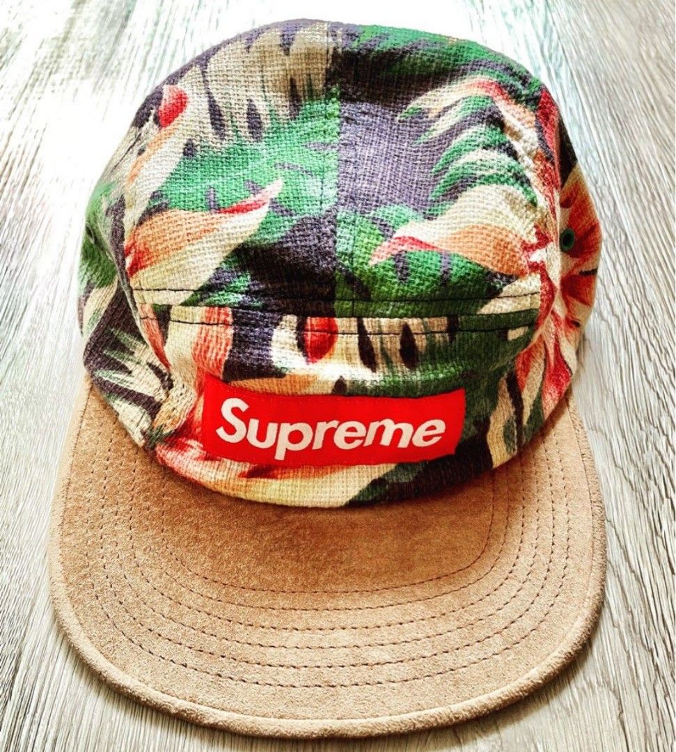 Supreme floral camp cap shop