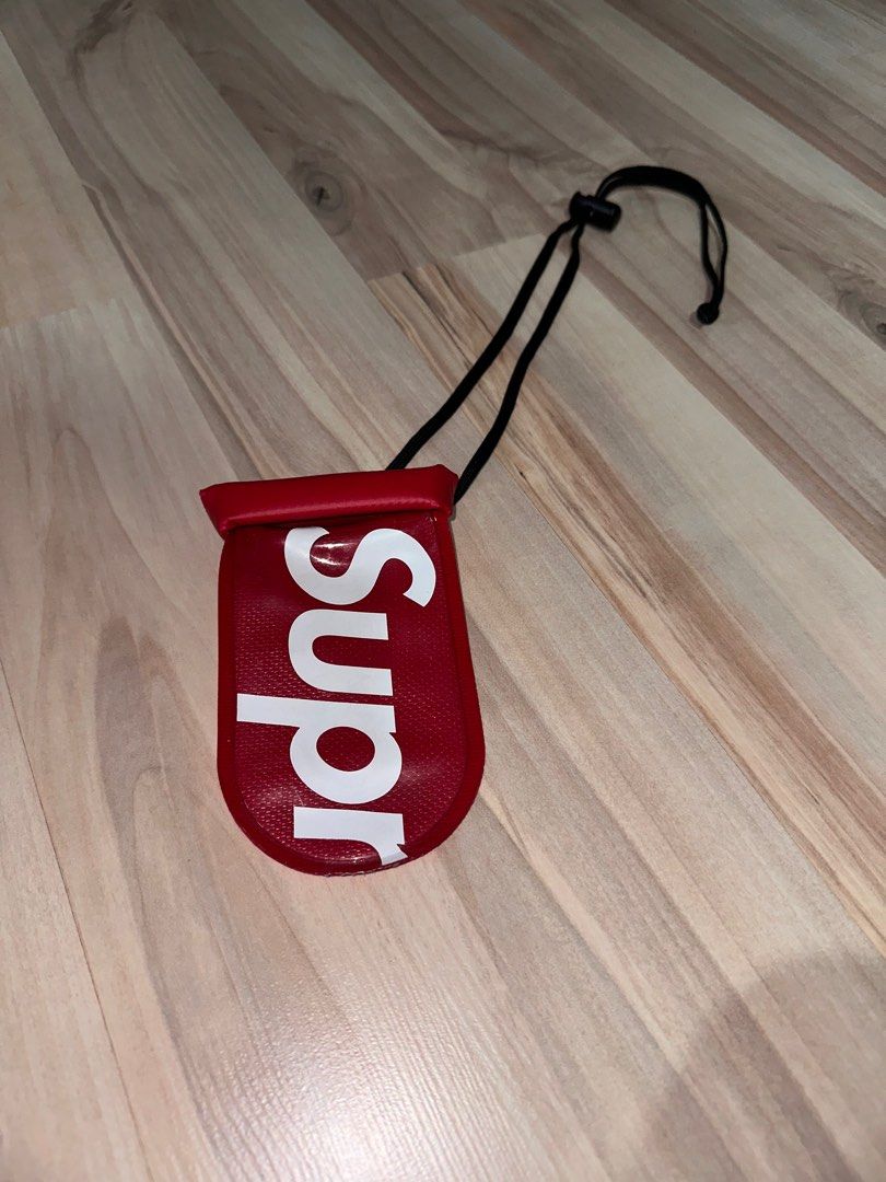 Supreme x SealLine See Pouch Small Red SS18 Men s Fashion Watches Accessories Accessory holder box organisers on Carousell