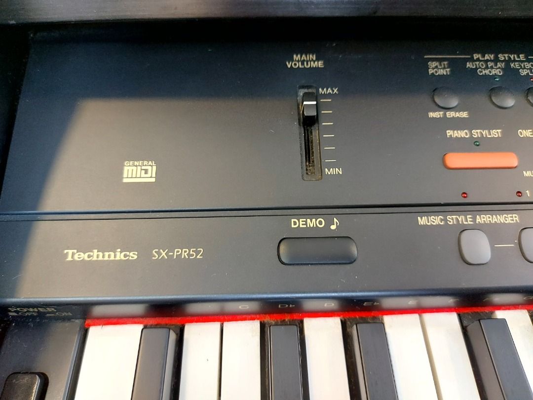 TECHNICS SX-PR52 DIGITAL PIANO, Hobbies & Toys, Music & Media, Musical ...