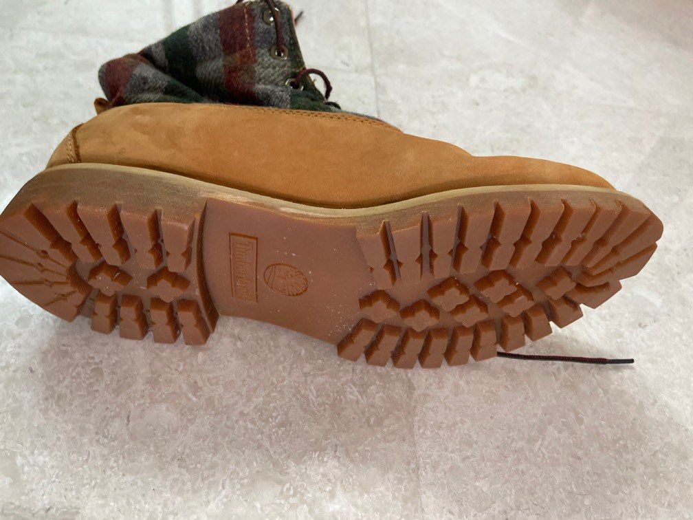 Timberland leather and wool boots