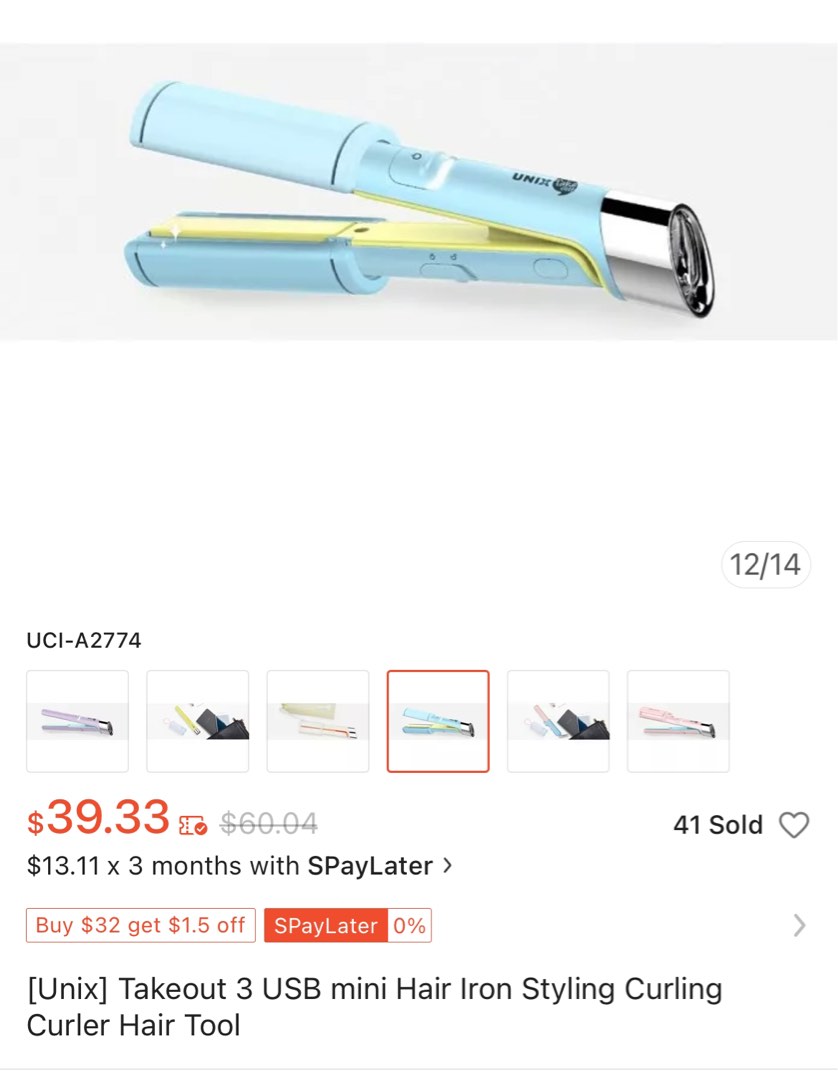 Unix hair tools sale