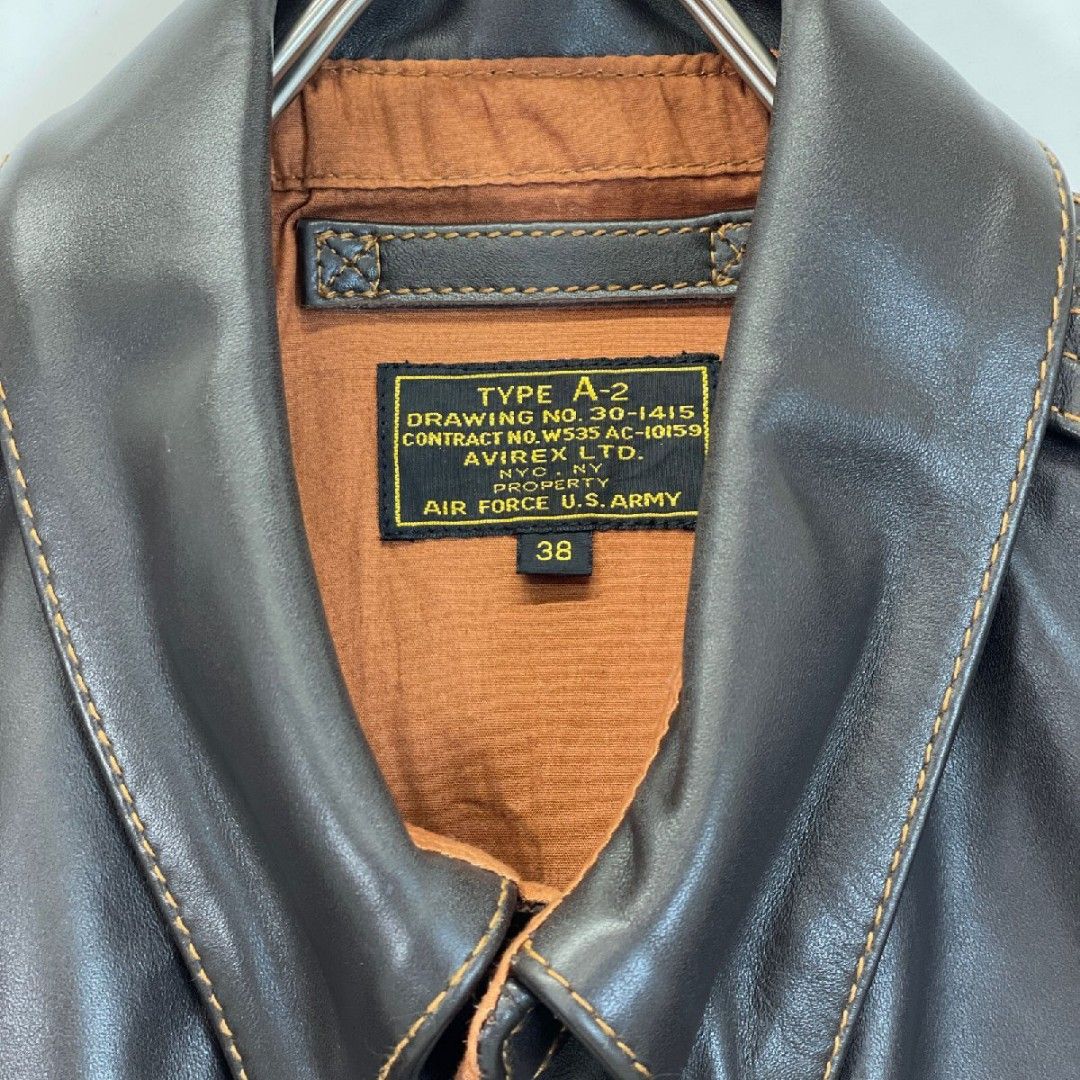 Vintage A2 Avirex Flying Tigers AMERICAN VOLUNTEER GROUP Horsehide A2  Leather Jacket Size 38 M/L, Men's Fashion, Coats, Jackets and Outerwear on  Carousell