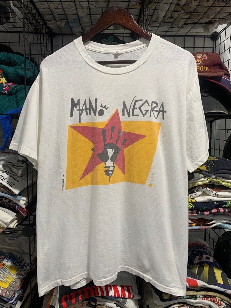 Vintage Mano Negra King Of Bongo Tshirt Luxury Apparel on Carousell