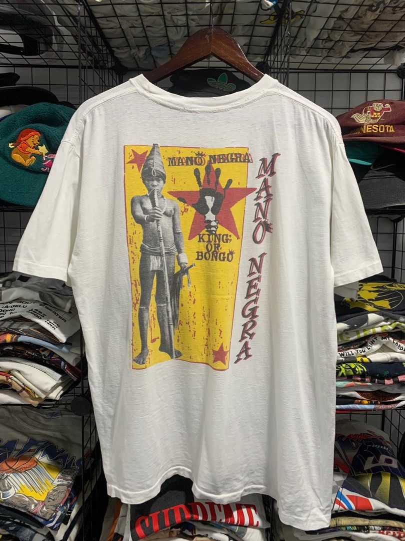 Vintage Mano Negra King Of Bongo Tshirt