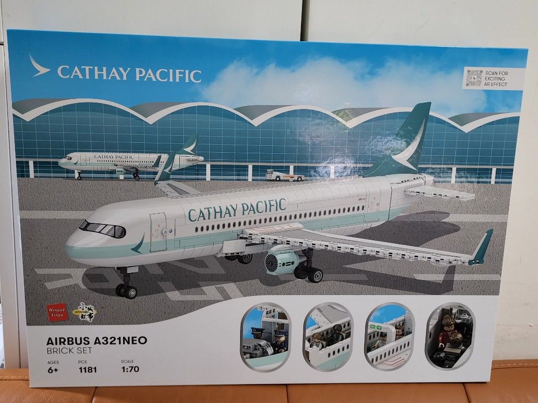 CATHAY PACIFIC AIRBUS A321 NEO ブロックセット CATHAY PACIFIC