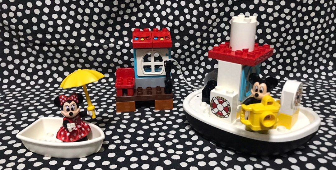 10881 Mickey Minnie Boat LEGO DUPLO, 兒童＆孕婦用品, 嬰兒
