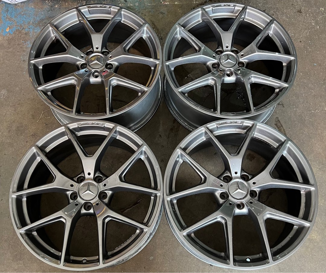 20” MERCEDES AMG RIMS 5X112, Car Accessories, Tyres & Rims on Carousell
