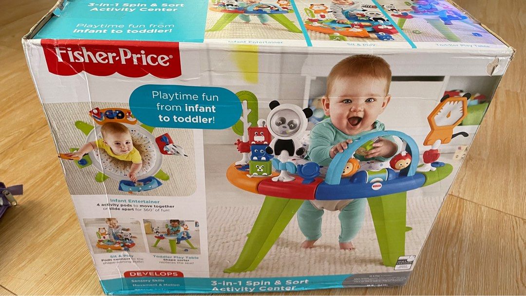 Ubuy Baby Activity Center Fisher Price Spin Activity Board Fisher