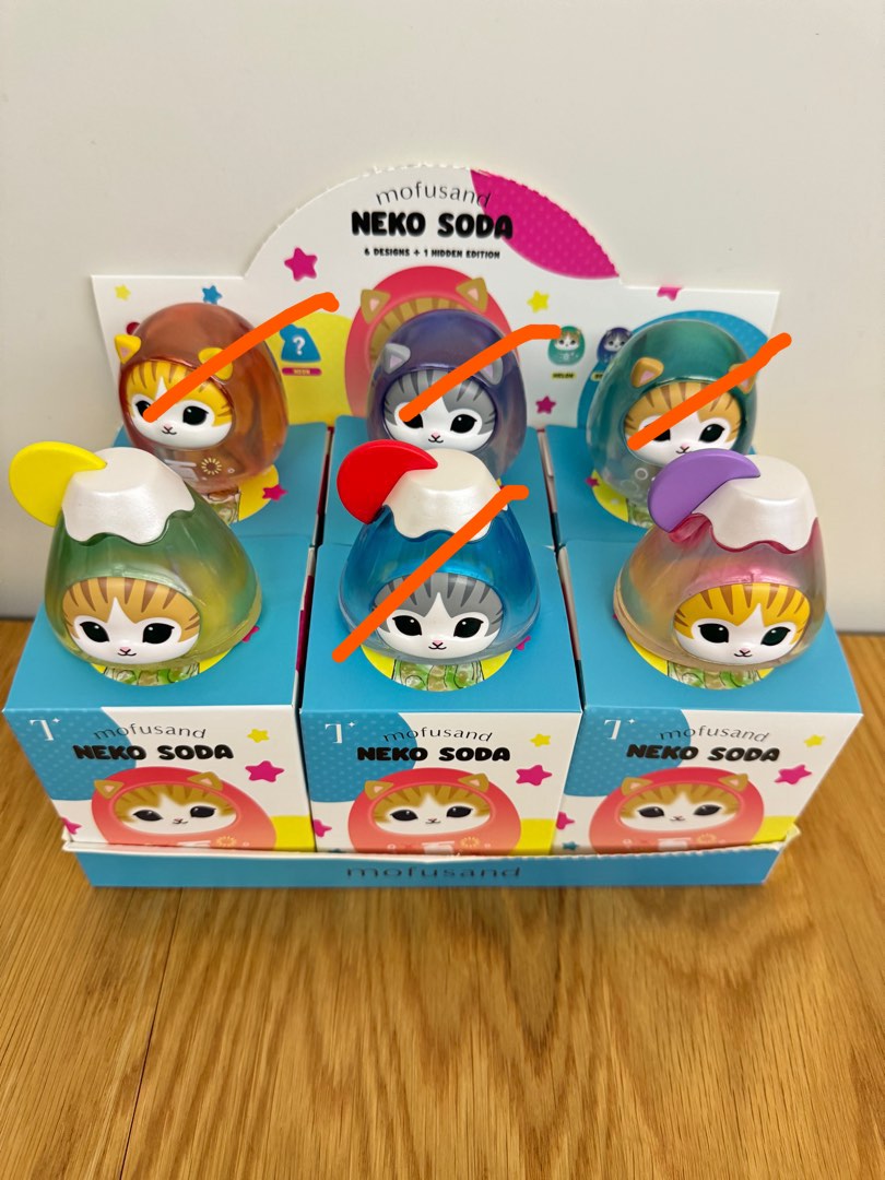 7-11 Mofusand Neko Soda 梳打貓富士山達磨盲盒, 興趣及遊戲