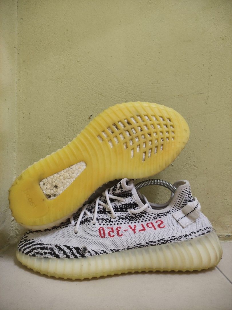 Adidas Yeezy Boost 360 V2 Zebra Men s Fashion Footwear Sneakers on Carousell