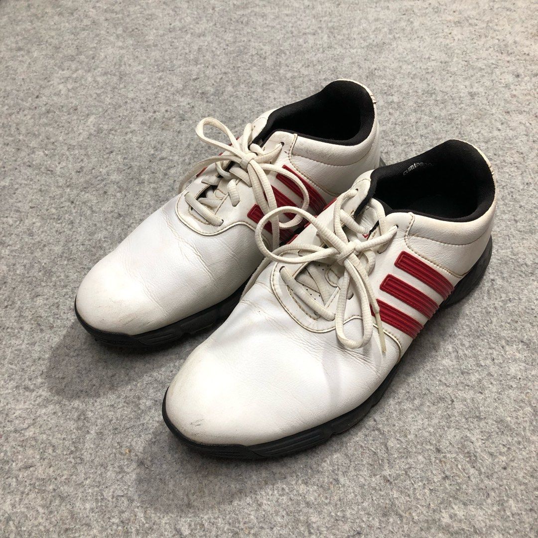 adidas gazelle silver green womens adidas Golf Mens Rolling Links MC Z-Traxion Spikeless Golf Shoes 10.5 main image 1