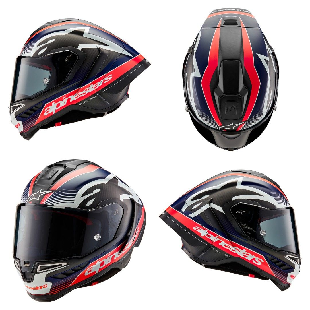 Alpinestars Supertech R10 Helmet, Motorcycles, Motorcycle Apparel on ...