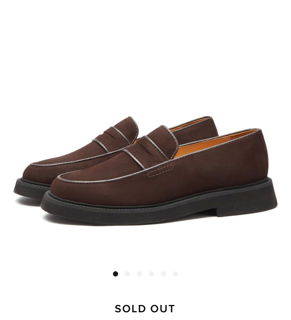 APC Gael Suede Loafers