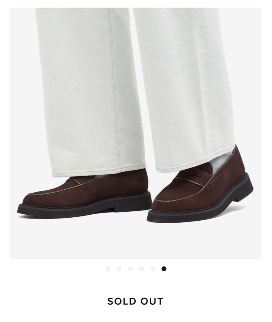 APC Gael Suede Loafers