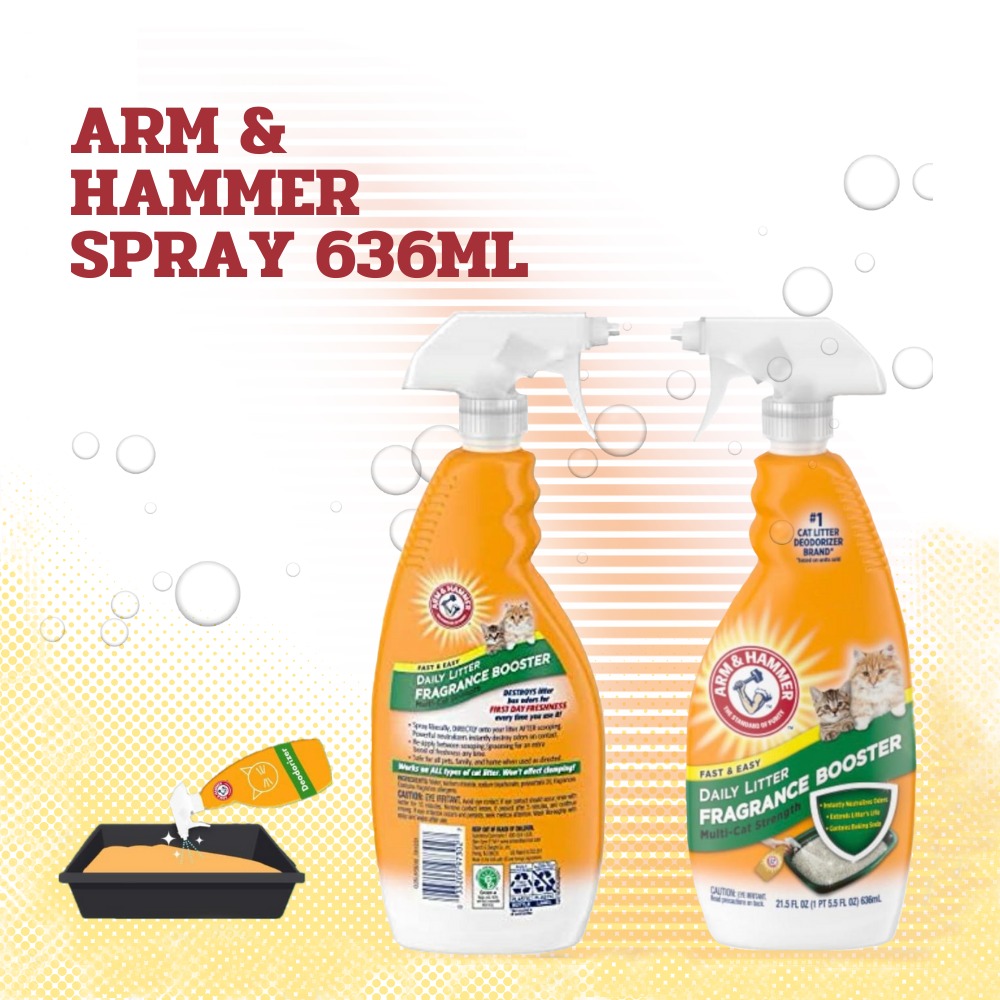 Arm Hammer Daily Fresh Cat Litter Deodorizer Spray 636ml Cat