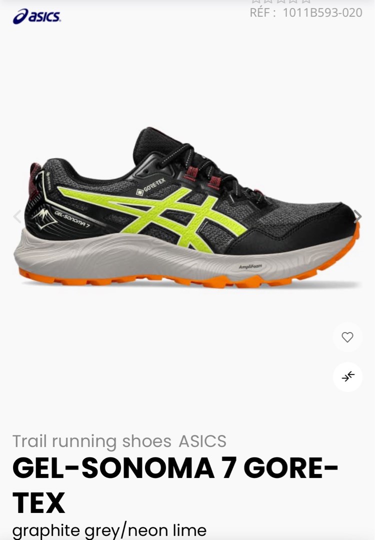 Asics trail running shoes Gel Sonoma 7 goretex Men s Fashion Footwear Sneakers on Carousell