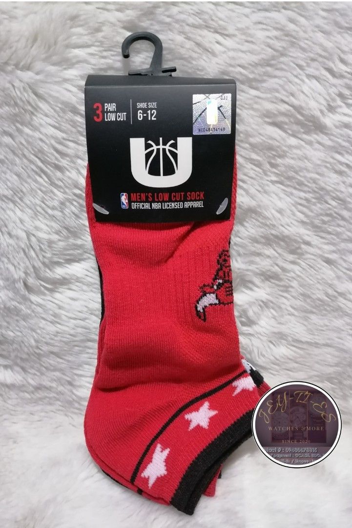Authentic NBA socks 3pair Men s Fashion Watches Accessories Socks on Carousell
