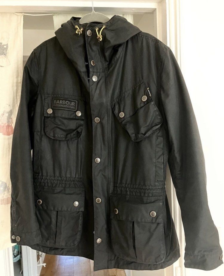 Barbour quilt fog parka men size M Carousell