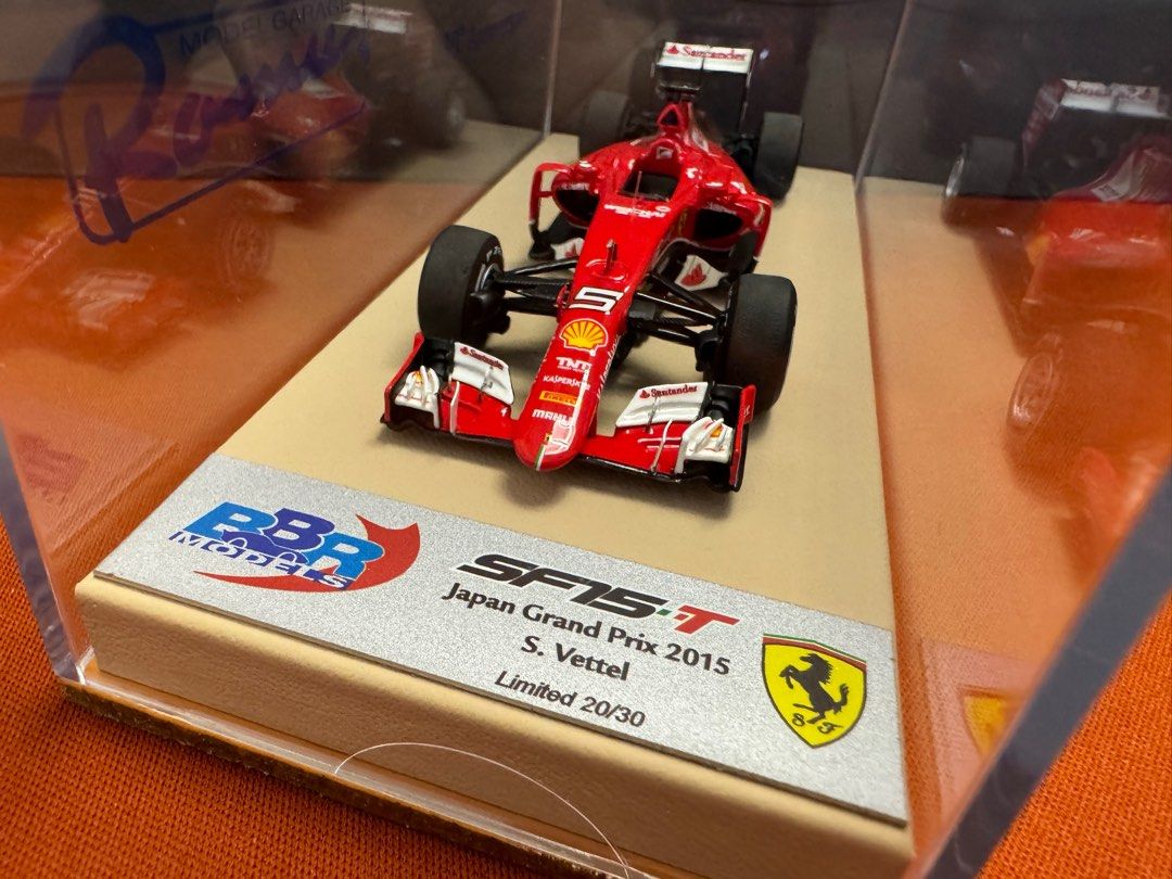 ROMU30-04 BBR 1/43 フェラーリ SF15-T 日本GP S.ベッテル 2015 ロム