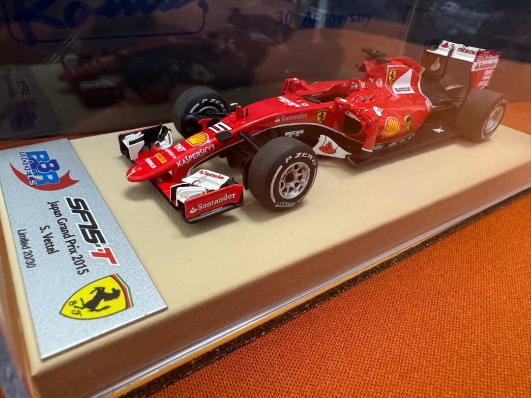 ROMU30-04 BBR 1/43 フェラーリ SF15-T 日本GP S.ベッテル 2015 ロム