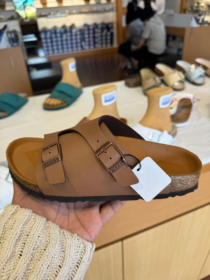 Birkenstock Zurich 50 off Men s Fashion Footwear Slippers Slides on Carousell
