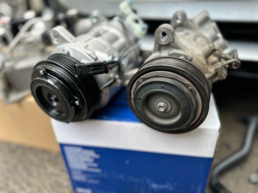 BMW b38 f30 f32 f36 g20 g01 g22 g30 b48 n20 ac air con 冷氣泵 散熱網 漏水 水箱水 ...