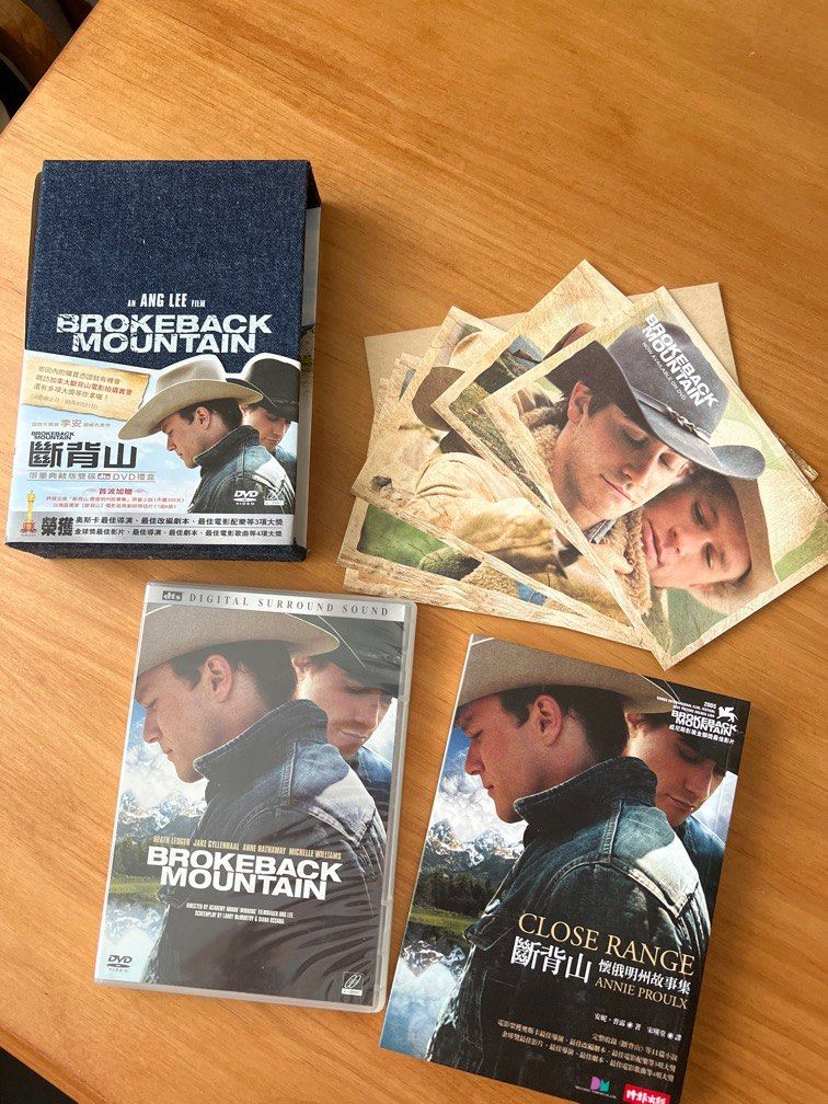 Brokeback Mountain DVD + book limited edition, Hobbies & Toys,