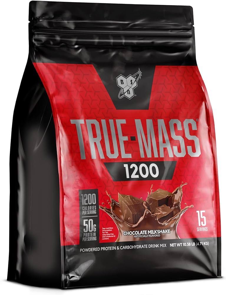 - BSN - True Mass 1200 [10.38LBS / 15 Servings] [TrueMass 1200] [Mass ...