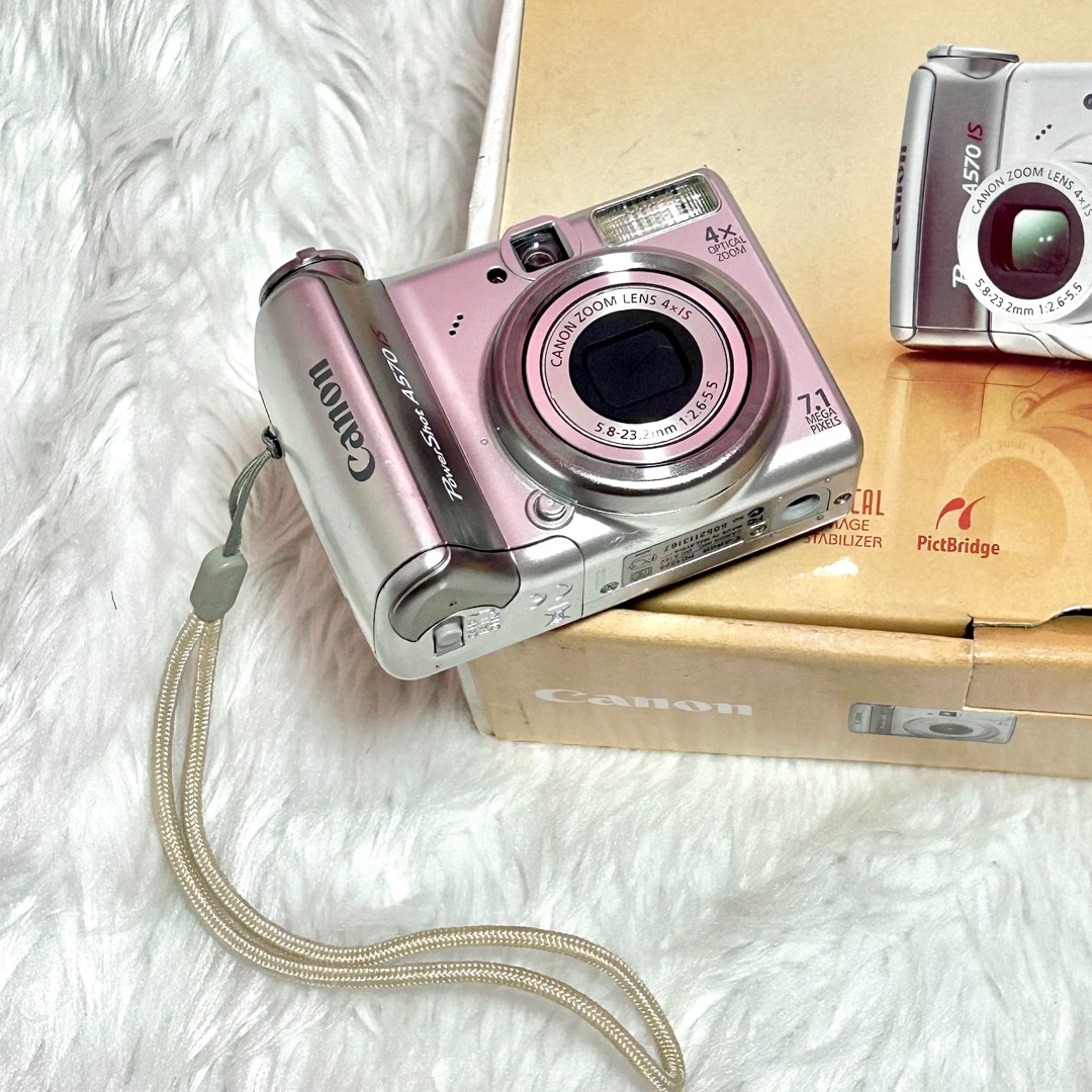 Canon A570 Canon PowerShot A570 IS Digital Camera 7.1MP 4X Zoom W