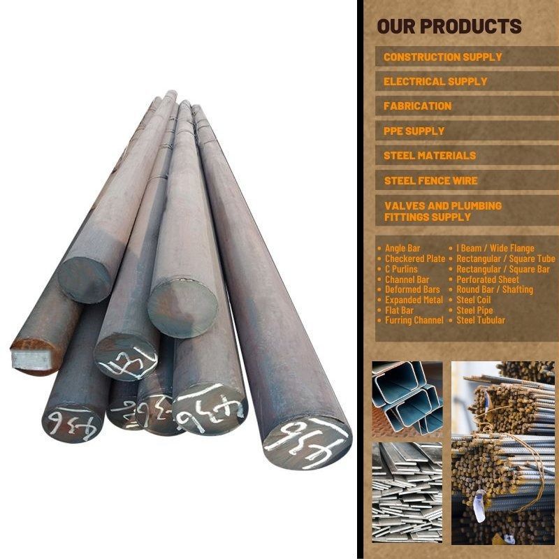 Carbon Round Bar Shafting / Steel Rod Shafitng / Fabrication ...