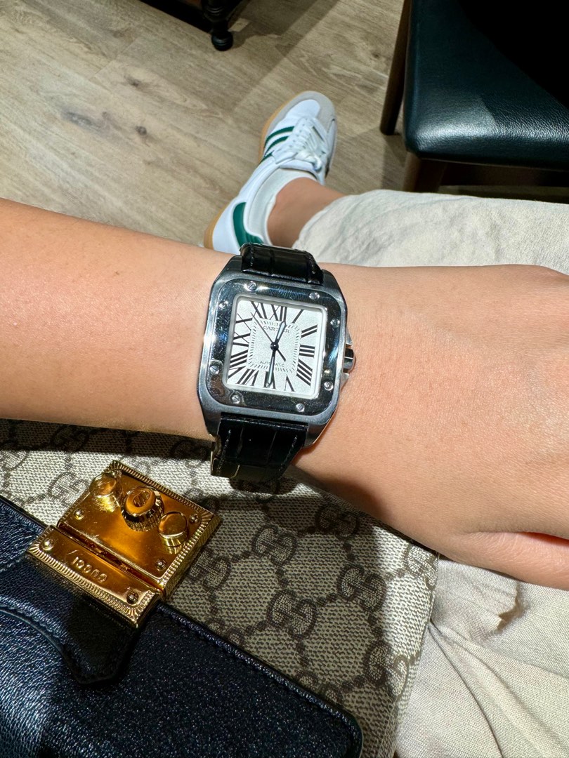 Cartier santos 100 medium online