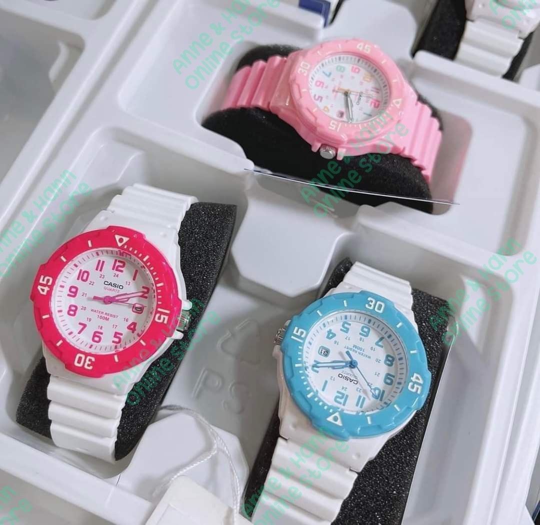 Casio for Kids - LRW-200H (Category: Women's Watches) located in Marikina City. Submitted by booksnadcraftsbyanne (Listing ID 1316444284, Image 1). Description: FOR SALE‼️ Casio Wrist Watch for Kids Available colors: Blue, Pink and Bright Pink Each watch ordered comes with: - a CASIO BOX - HANGTAG - User MANUAL - WARRANTY Card Perfect for GIFT 🎁 or PERSONAL use 🤍 Payment first‼️ Accepts GCash, Maya, BPI and UB Free shipping thru Flash Delivery‼