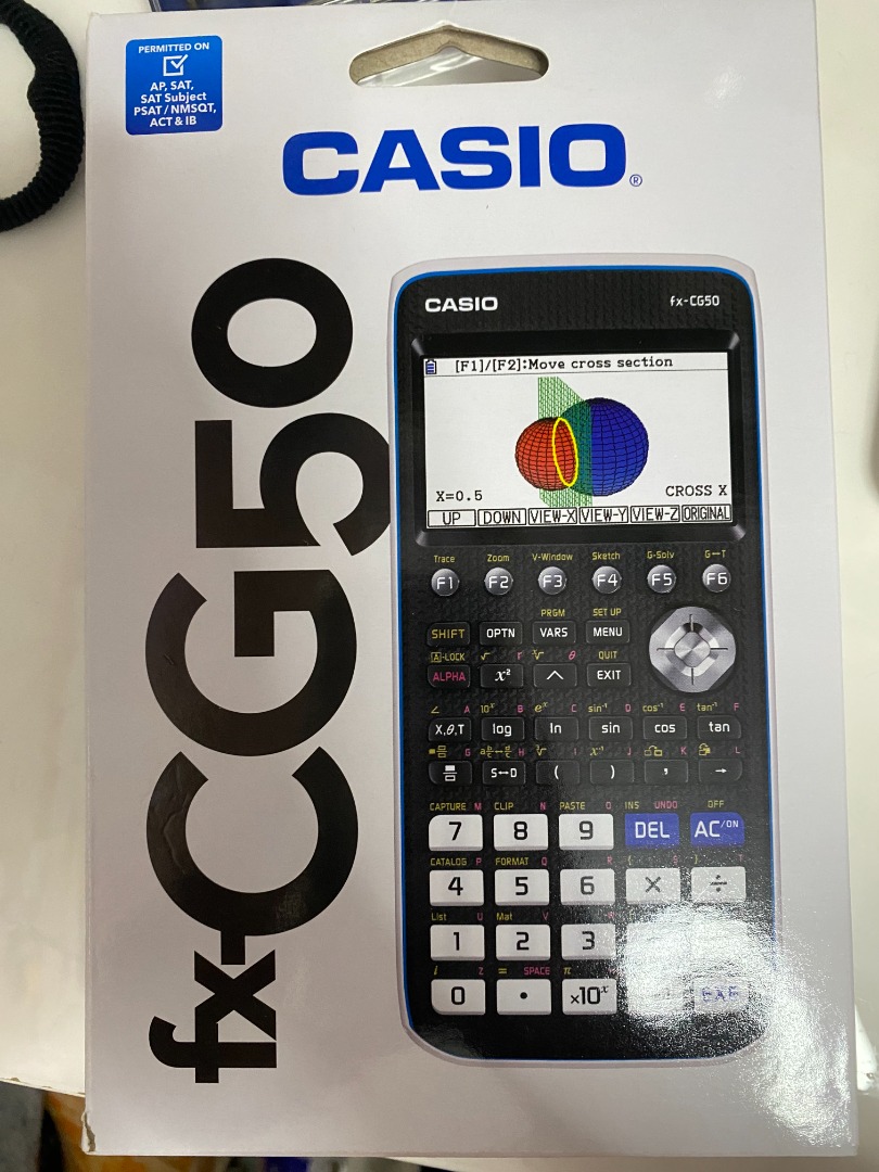 Casio fx CG50 Python IB/SAT/ACT 3D Graphic calculator, 電腦＆科技, 商務用科技產品 ...