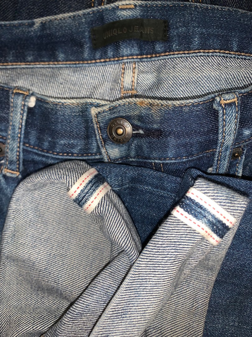CELANA JEANS UNIQLO SELVEDGE SIZE 32