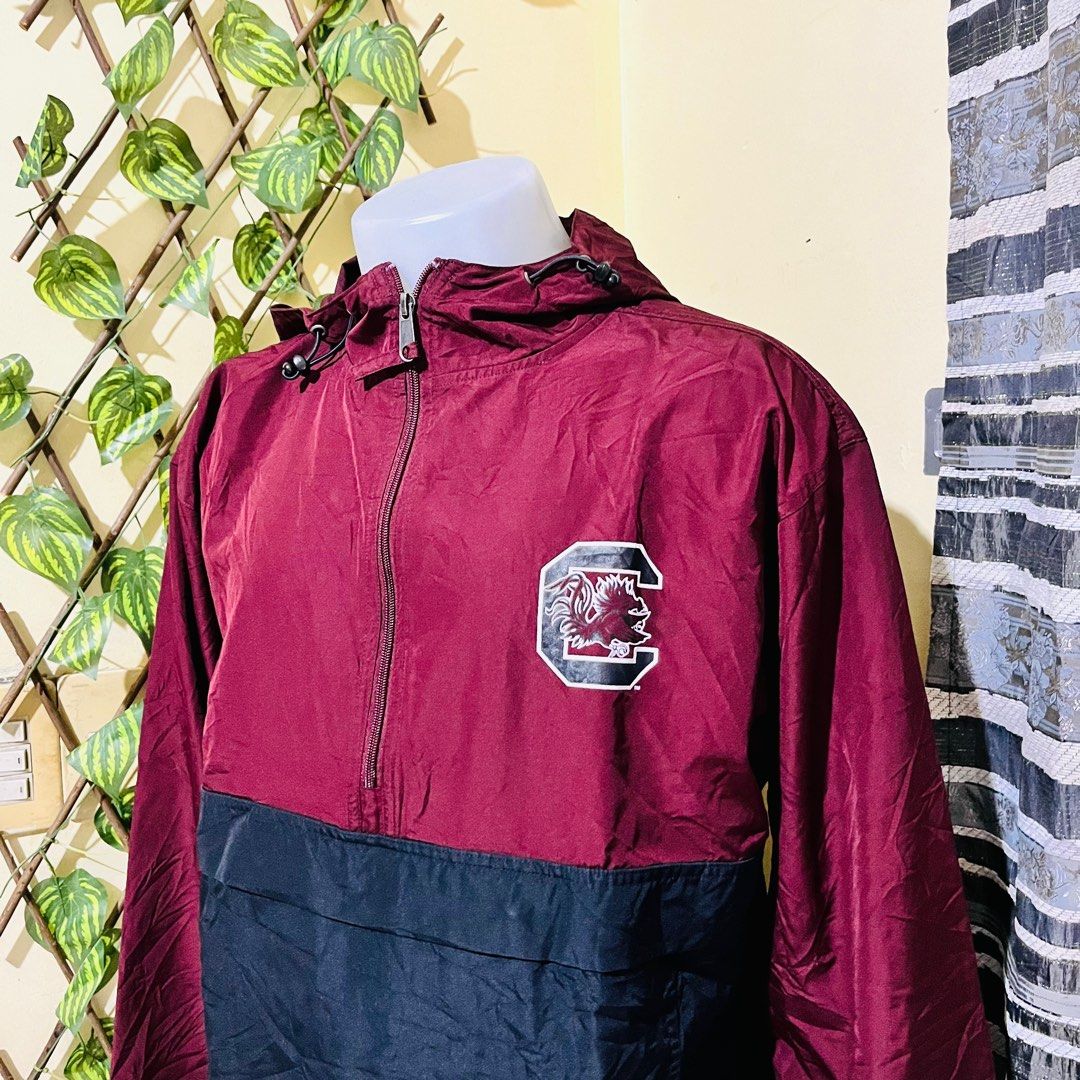 Maroon champion windbreaker shop
