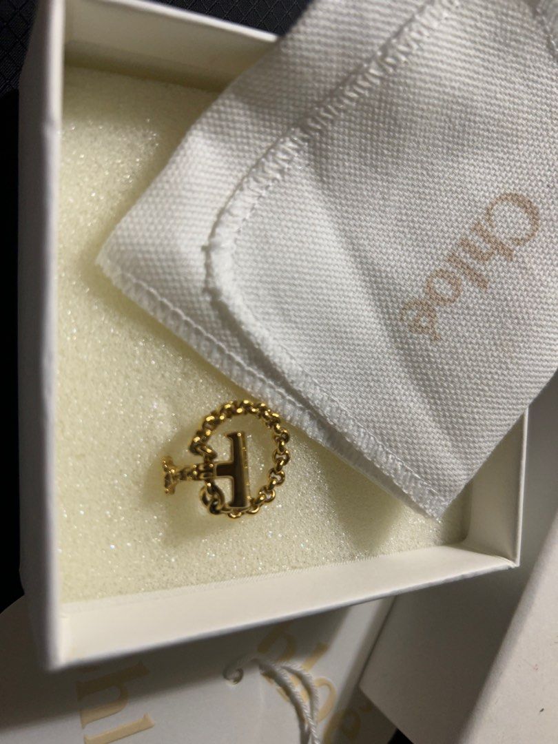 CHLOE Alphabet ring letter T. Women s Fashion Watches Accessories Other Accessories on Carousell