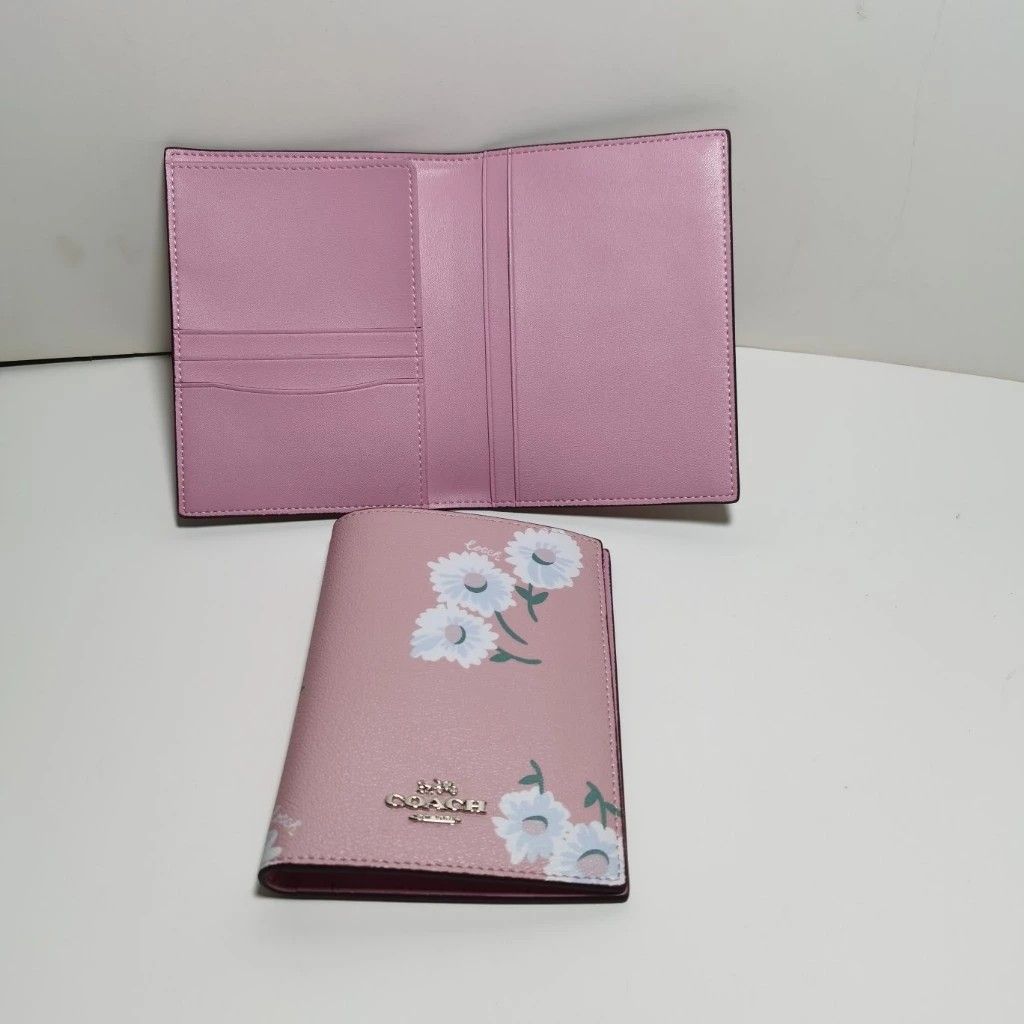 Coach Passport Holder with Luggage Tag