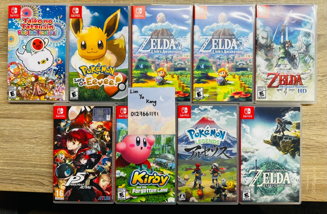 [COD Damansara Kim] WTS Nintendo Switch Game (Used), Video Gaming ...