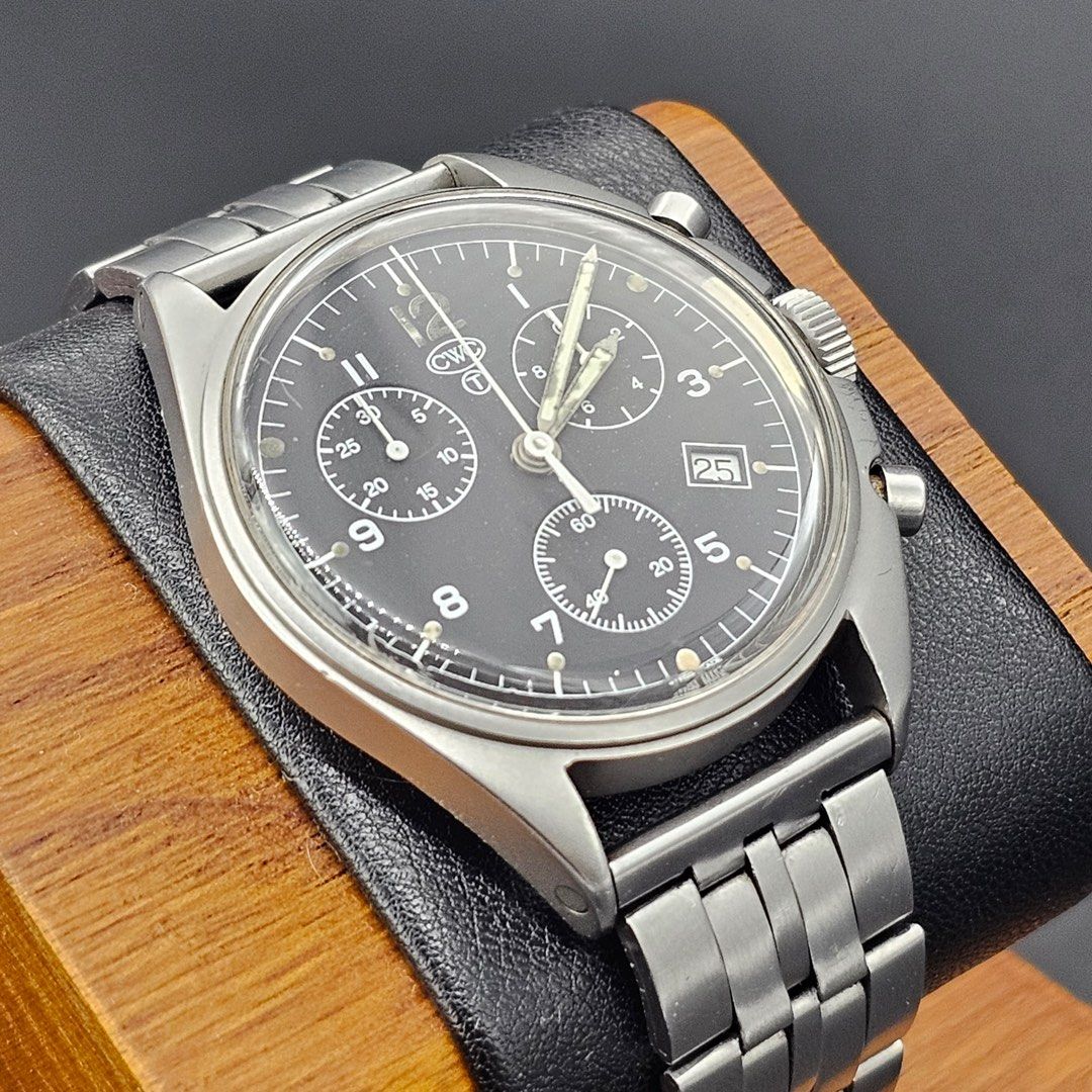 CWC BAF Quartz Chronograph circa 1990s Men s Fashion Watches Accessories Watches on Carousell
