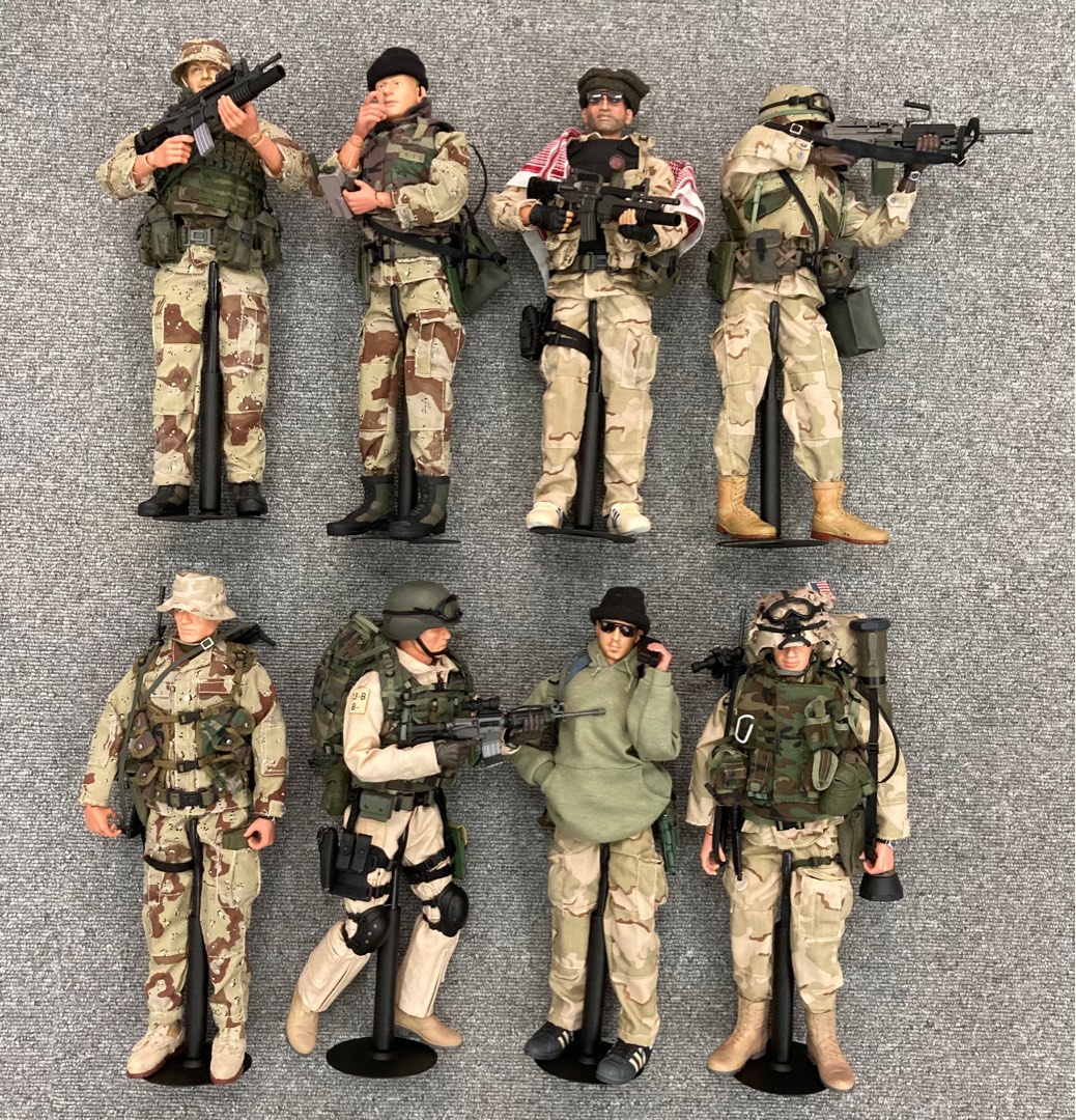 Dragon Models 1/6 Scale Action Figures: US UK Special Forces Infantry ...