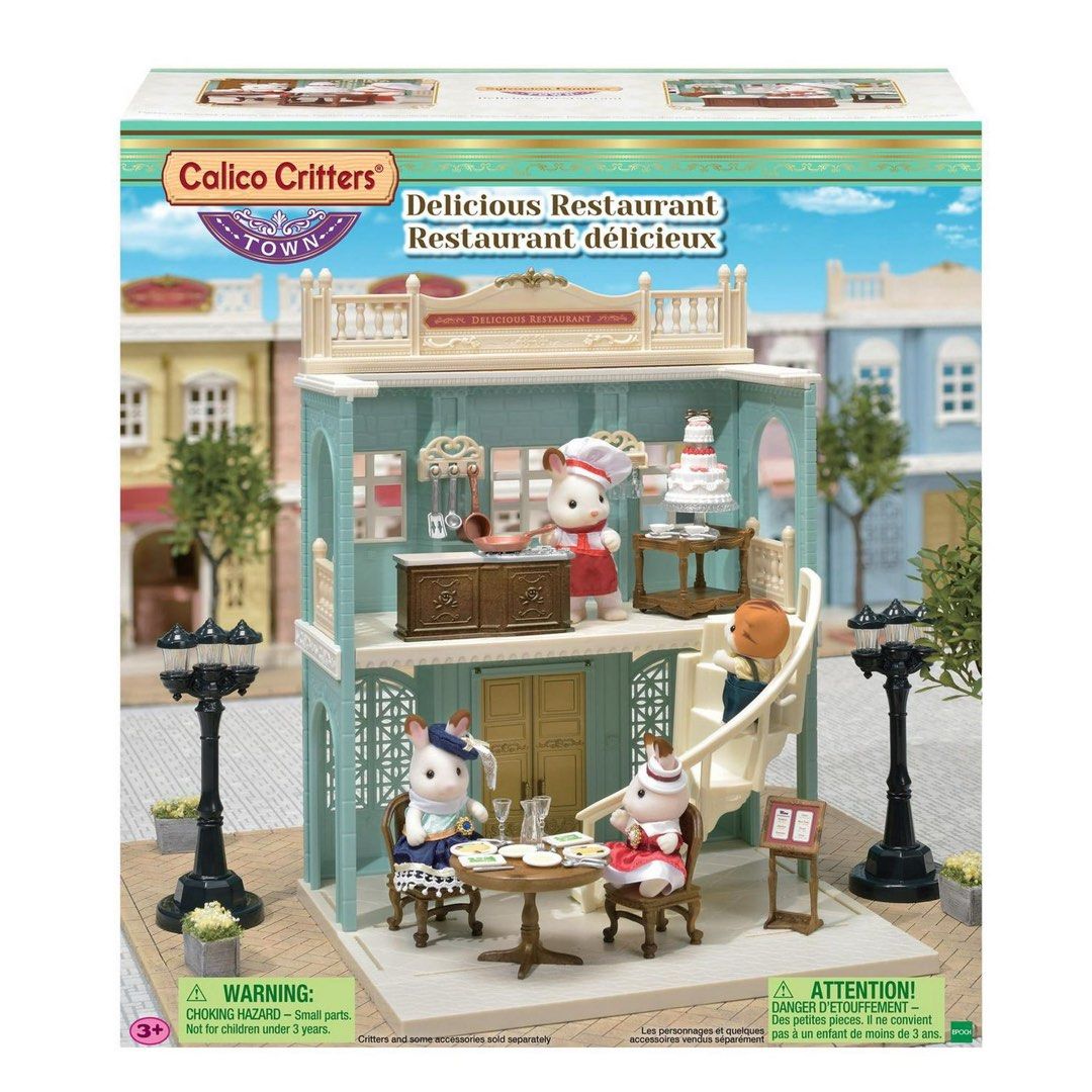 ETA AUGUST 🇨🇦 Calico Critters Delicious Restaurant Town Series (Sylvanian Families) ✨ (Category: Kids Toys) located in Baliuag. Submitted by randomgoodsonline (Listing ID 1316404722, Image 1). Description: Calico Critters Delicious Restaurant Town Series Gift Set (Sylvanian Families) ₱5,950 ONLY ✨ (OTHER’S SELLING PRICE ₱10K+) NEXT BATCH ETA FROM CANADA: AUGUST 🇨🇦 DOWN PAYMENT: ₱2,000 FEW STOCKS LEFT❗️ 📍 Location in PH: Sabang, Baliuag, Bula