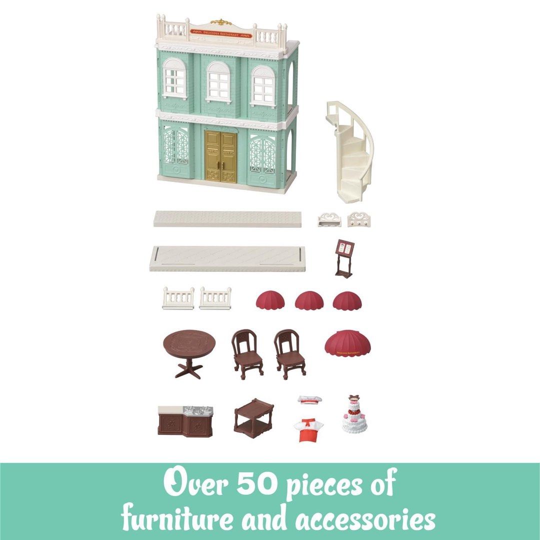 ETA AUGUST 🇨🇦 Calico Critters Delicious Restaurant Town Series (Sylvanian Families) ✨ (Category: Kids Toys) located in Baliuag. Submitted by randomgoodsonline (Listing ID 1316404722, Image 3). Description: Calico Critters Delicious Restaurant Town Series Gift Set (Sylvanian Families) ₱5,950 ONLY ✨ (OTHER’S SELLING PRICE ₱10K+) NEXT BATCH ETA FROM CANADA: AUGUST 🇨🇦 DOWN PAYMENT: ₱2,000 FEW STOCKS LEFT❗️ 📍 Location in PH: Sabang, Baliuag, Bula